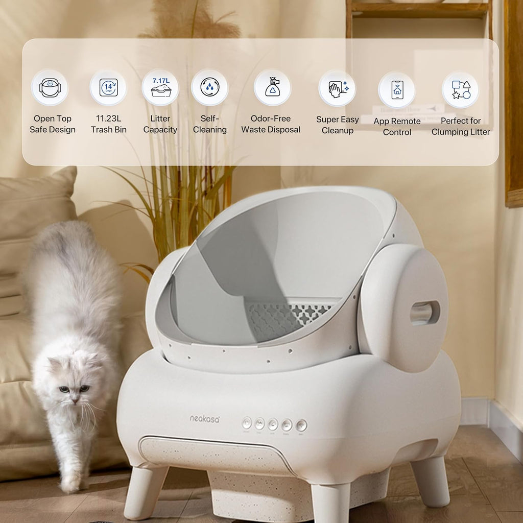 Self-Cleaning Cat Litter Box