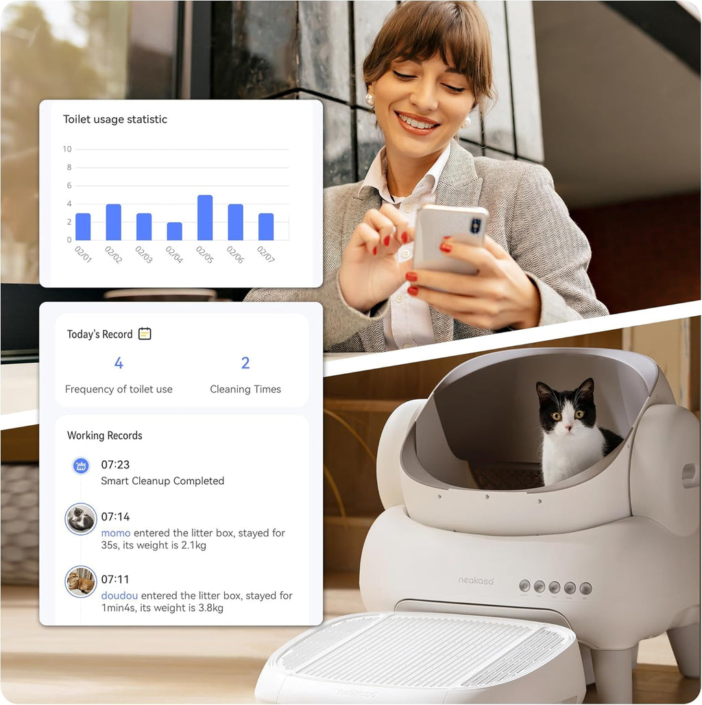 Self-Cleaning Cat Litter Box