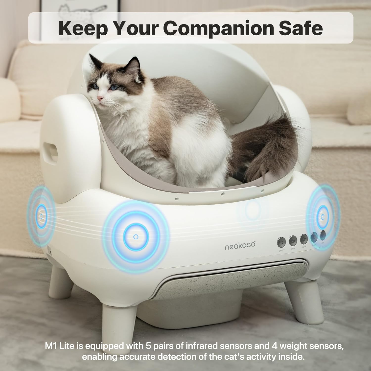 Self-Cleaning Cat Litter Box